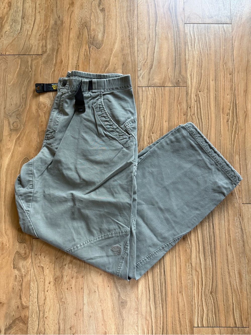 Mountain Hardwear gorpcore belted hiking pants